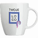 Kubek porcelanowy 300 ml z naniesieniem logo