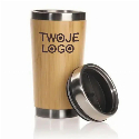 Bambusowy kubek termiczny 500 ml | Mark z nadrukiem logo