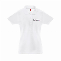 THC BERLIN WOMEN WH. Damska koszulka polo z krótkim rękawem do nałożenia logo