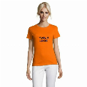 REGENT Damski T-Shirt 150g REGENT WOMEN z nadrukiem logo