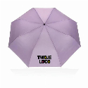 Mały parasol automatyczny 21" AWARE™ RPET z nadrukiem logo