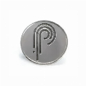 Metalowa przypinka pod personalizację 2,2 cm do nałożenia logo