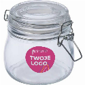 Słoik szklany 400 ml z logo firmy