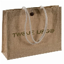Torba z juty do drukowania logo
