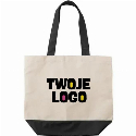 Torba plażowa, na zakupy z nadrukiem logo