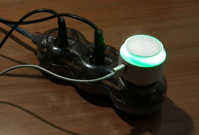 Ładowarka sieciowa USB z lampką nocną NOTTO z logo Zdjęcie 9