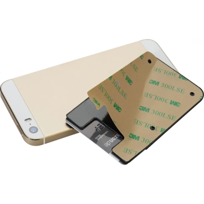 Etui na kartę do smartfona BORDEAUX z naniesieniem logo Zdjęcie 5