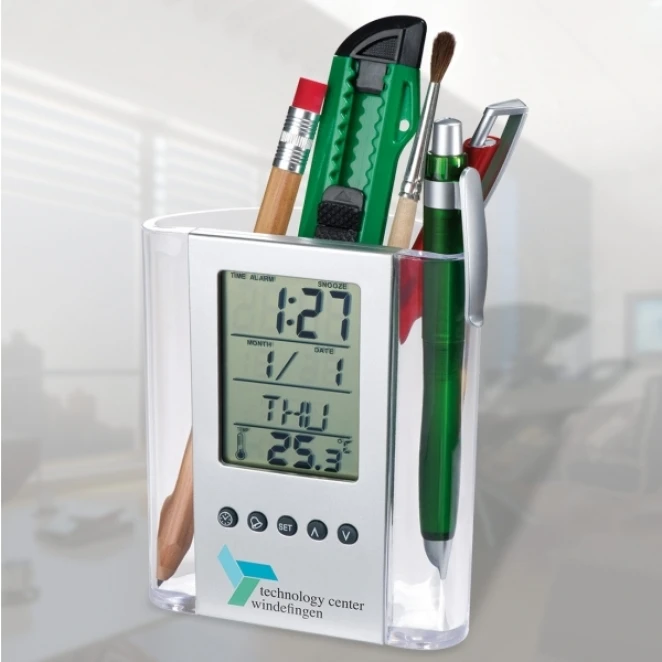 Stojak biurkowy wielofunkcyjny MADRID do nałożenia logo Zdjęcie 6