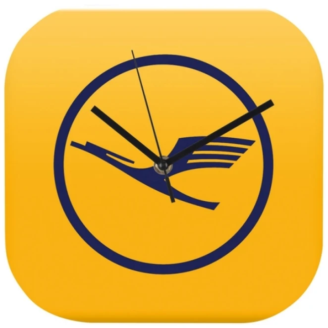 Zegar ścienny plastikowy BEL AIR z logo Zdjęcie 3