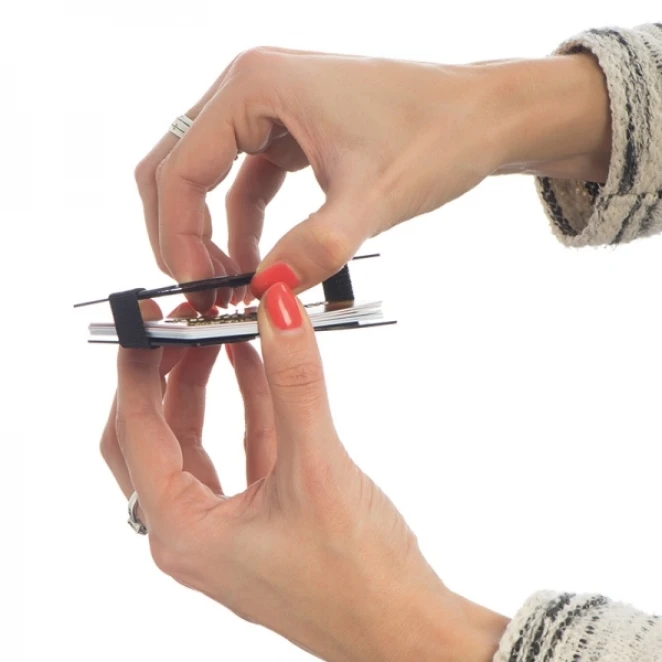 Etui na karty z ochroną RFID GLADSTONE z naniesieniem logo Zdjęcie 2