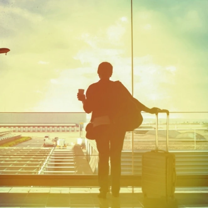 Walizka na kółkach ESPRIT do naniesienia logo Zdjęcie 4