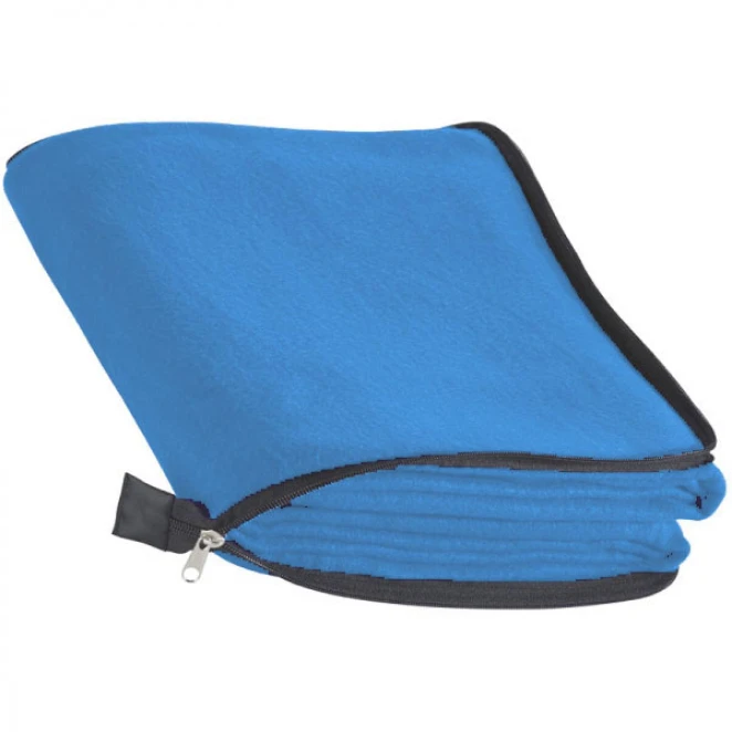 Koc z polaru/poduszka 2w1 RADCLIFF z logo Zdjęcie 3