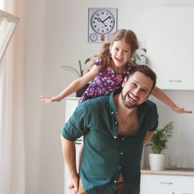 Zegar ścienny plastikowy DEN HAAG do naniesienia logo Zdjęcie 4