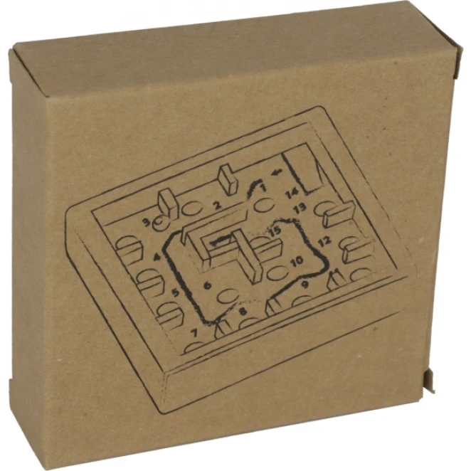 Gra labirynt drewniany RENNES z nadrukiem logo Zdjęcie 5