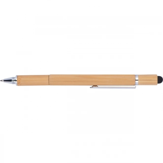 Długopis bambusowy wielofunkcyjny 6w1 COIMBRA z naniesieniem logo Zdjęcie 6