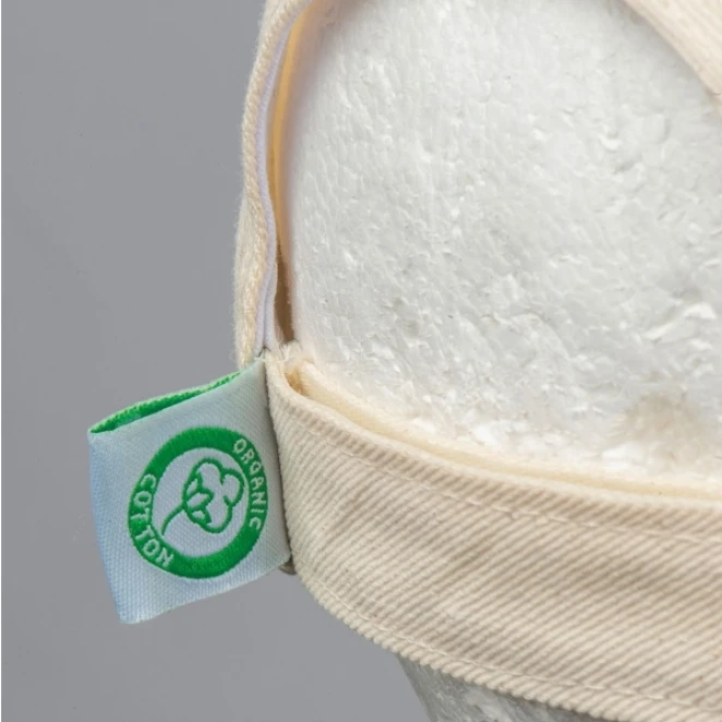 Czapka z daszkiem 5 paneli LYON z logo Zdjęcie 5