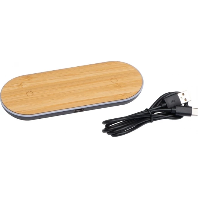 Ładowarka indukcyjna NASSAU do nałożenia logo Zdjęcie 2