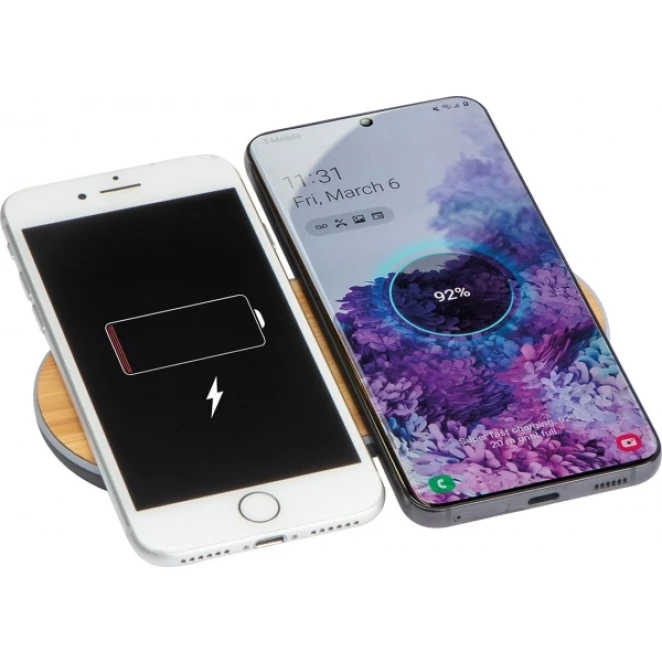 Ładowarka indukcyjna NASSAU do nałożenia logo Zdjęcie 3