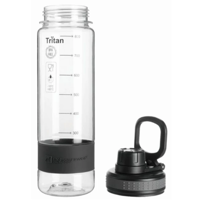 Butelka 800 ml KIBO Schwarzwolf z nadrukiem logo Zdjęcie 2