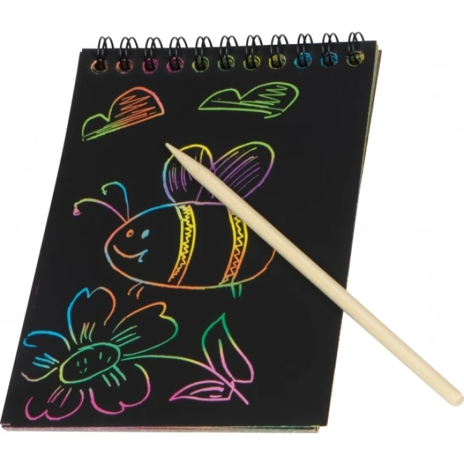 Notes tęczowa zdrapywanka INNSBRUCK do nałożenia logo Zdjęcie 3