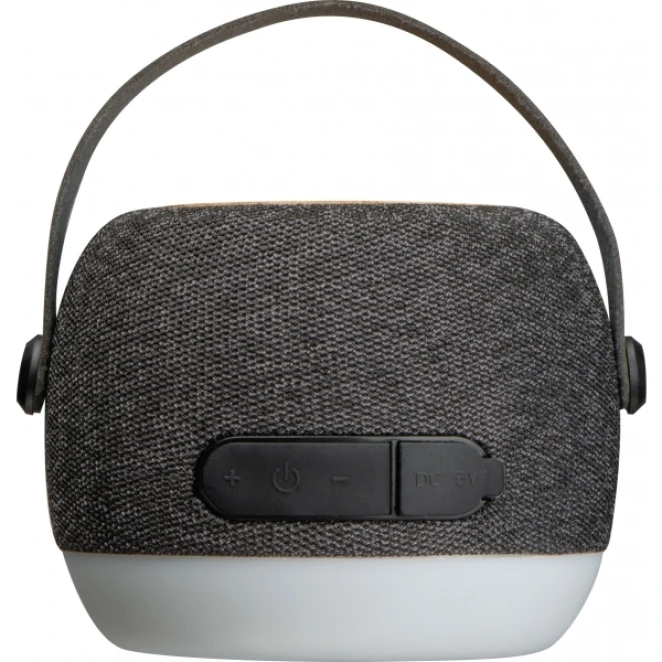 Głośnik bluetooth z ładowarką indukcyjną PIACENZA z logo firmy Zdjęcie 3