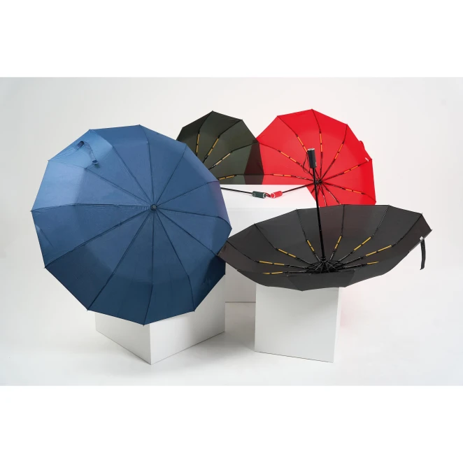 Parasol automatyczny OMAHA z nadrukiem logo Zdjęcie 5