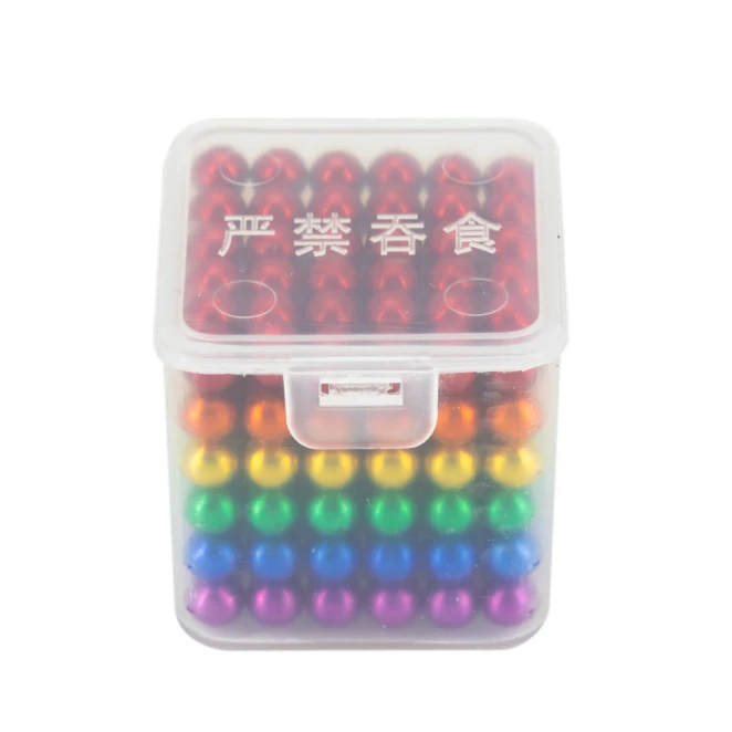 Neocube tęczowe kulki magnetyczne antystres z logo Zdjęcie 8