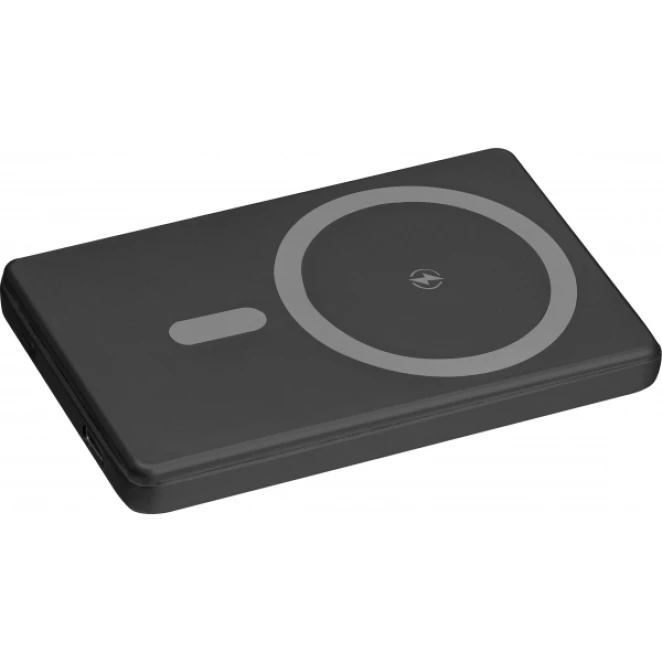 Power bank 5 000 mAh z ładowarką indukcyjną Magsafe DONETSK z logo firmy Zdjęcie 2