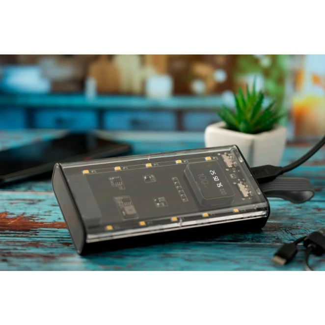 Power bank 10 000 mAh DARWIN z naniesieniem logo Zdjęcie 10