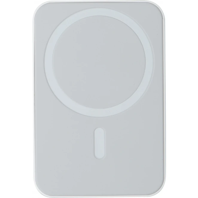 Power bank 5 000 mAh z ładowarką indukcyjną WELS z logo firmy Zdjęcie 2