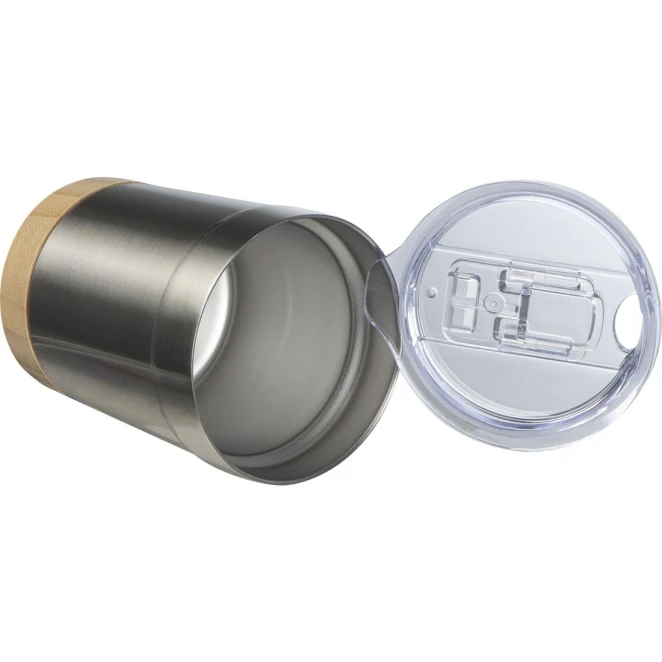 Kubek stalowy 300 ml TURIN z logo firmy Zdjęcie 2