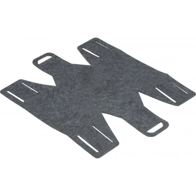 Składany koszyk z filcu RPET OSTERSUND z logo Zdjęcie 5