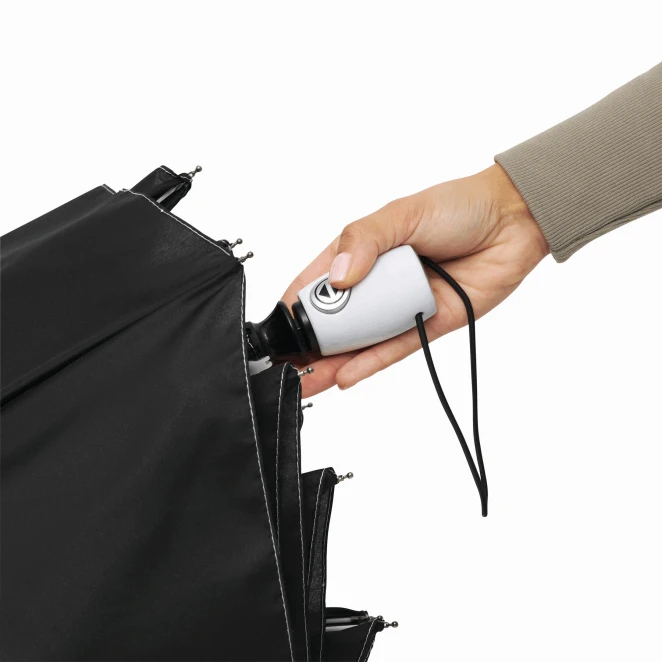 Automatycznie otwierany i składany, wiatroodporny parasol kieszonkowy STREETLIFE z naniesieniem logo Zdjęcie 10