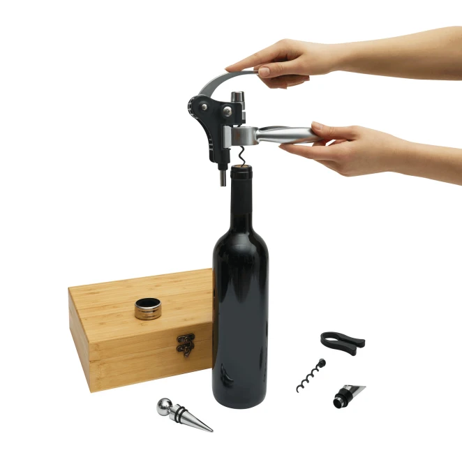 Zestaw do wina NOBLE WINE z logo Zdjęcie 5