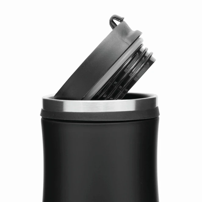 Kubek termiczny o podwójnych ściankach DARK CREMA do nałożenia logo Zdjęcie 7