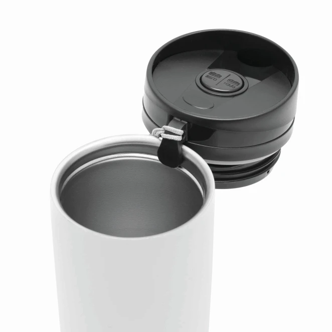 Kubek termiczny o podwójnych ściankach EARLY MORNING z naniesieniem logo Zdjęcie 6