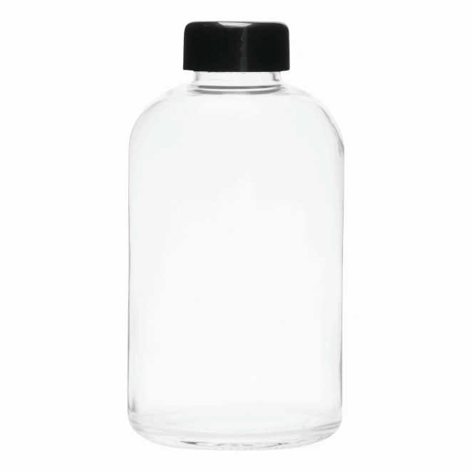 Szklana butelka do picia DRINK HEALTHY z nadrukiem na zamówienie Zdjęcie 2