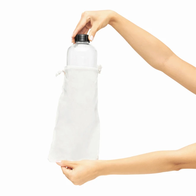 Szklana butelka do picia DRINK HEALTHY z nadrukiem na zamówienie Zdjęcie 8