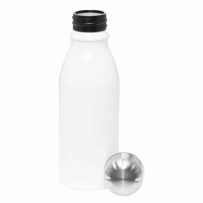 Aluminiowa butelka do picia FANCY z nadrukiem logo Zdjęcie 3