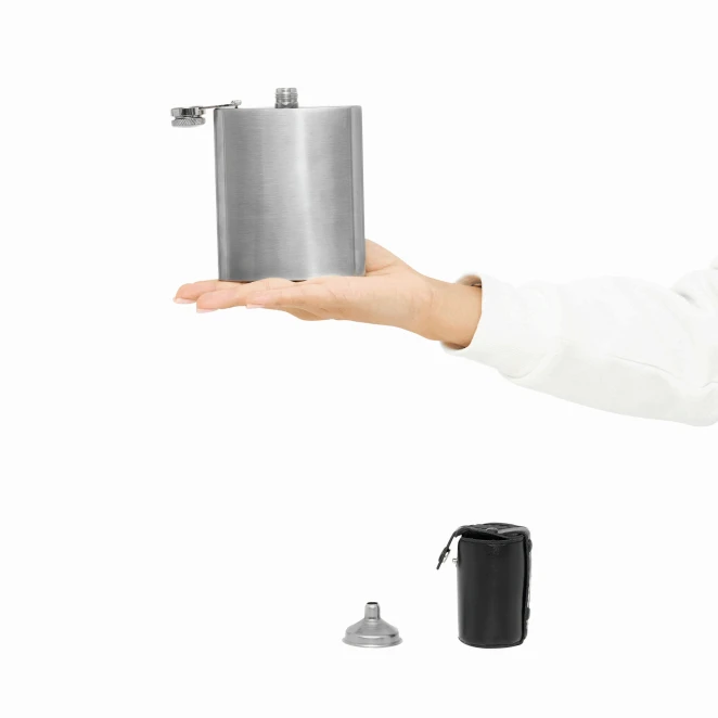 Zestaw z piersiówką GENTLEMAN z logo Zdjęcie 9