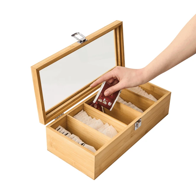 Pojemnik na herbatę TEA LOUNGE z nadrukiem logo Zdjęcie 6