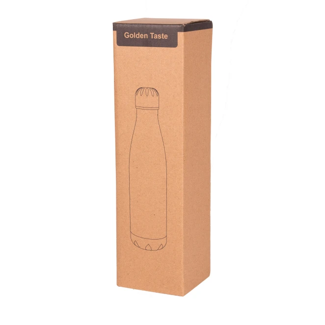 Butelka próżniowa o podwójnych ściankach GOLDEN TASTE z nadrukiem logo Zdjęcie 7