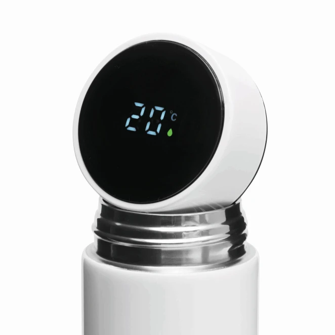 Termos próżniowy o podwójnych ściankach EXQUISITE z logo Zdjęcie 4