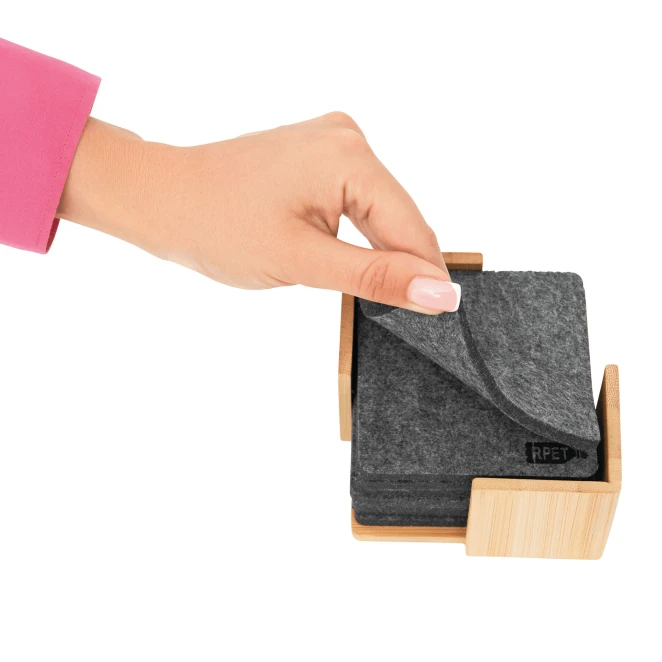 Podkładki filcowe ECO BASE z logo Zdjęcie 7