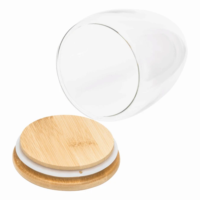 Dwuścienna szklanka BAMBOO ART M, o pojemności ok. 350 ml. z logo Zdjęcie 7