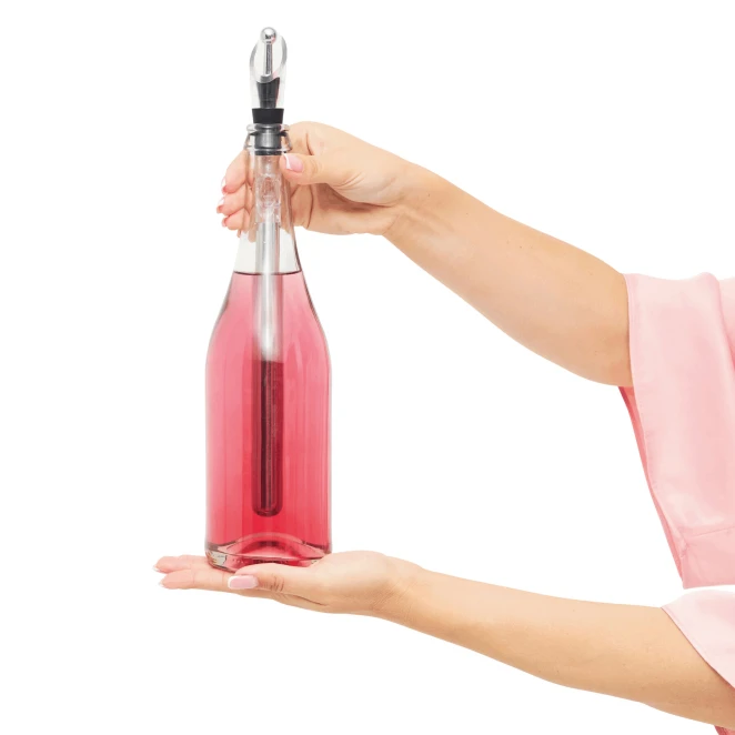 Sopel do chłodzenia wina CHARDY z logo firmy Zdjęcie 5