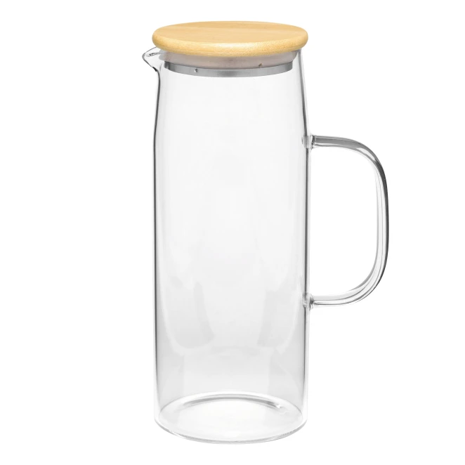 Karafka szklana BAMBOO PITCHER z nadrukiem logo Zdjęcie 2