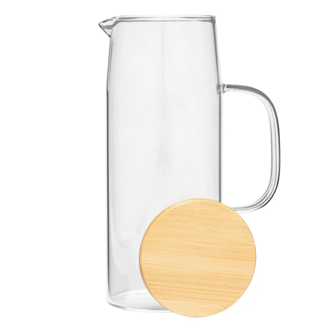 Karafka szklana BAMBOO PITCHER z nadrukiem logo Zdjęcie 5