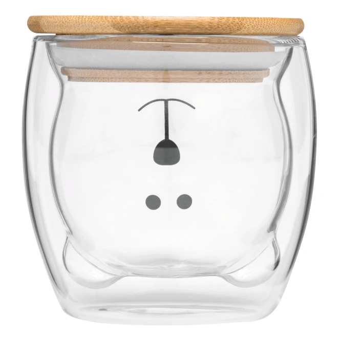 Szklanka BAMBOO BEAR z logo firmy Zdjęcie 2