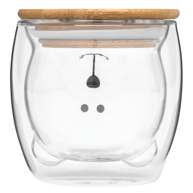 Szklanka BAMBOO BEAR z logo firmy Zdjęcie 4